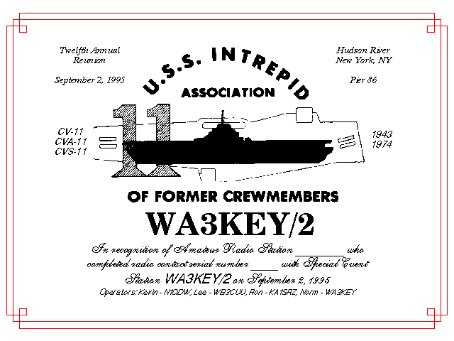 [USS Intrepid QSL]